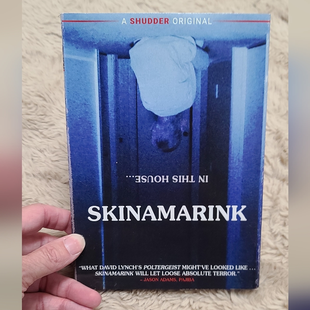 Skinamarink DvD Horror Movie With Outer Cardboard Slide Case